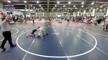 106 lbs Consi Of 8 #2 - Nakoah Lehi, Hidden Springs Wolves vs Coby Jackson, Chagolla Trained WC