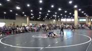 120 lbs Round 1 (6 Team) - Justin Harbin, Team Misfits vs Hunter Graham, East Alabama Wrestling Team