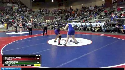 5A 235 lbs Semifinal - Lillian Wood, Mountain Home vs Sharmesia Tate, El Dorado