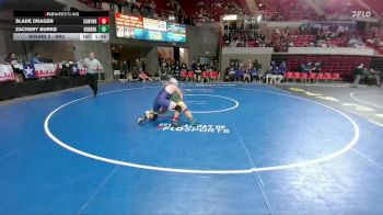 175 lbs Round 3 - Rr3 - Zackery Burks, Fort Worth Benbrook vs Slade Drager, Canyon