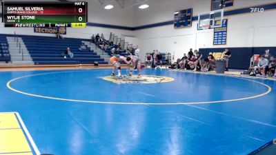 149 lbs Round 1 (6 Team) - Wylie Stone, Snow vs Samuel Silveria, North Idaho College