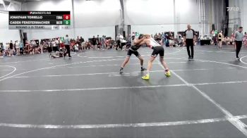 106 lbs Round 3 (6 Team) - Jonathan Toriello, TDWC Maniacs vs Caden Fenstermacher, Mat Assassins Red