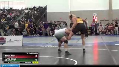 285 lbs Placement Matches (16 Team) - Jacob Robb, Mercyhurst vs AJ Cooper, Fort Hays State