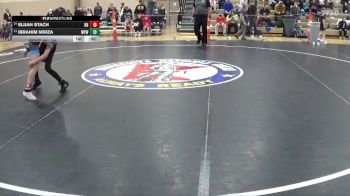 70 lbs Cons. Round 1 - Elijah Stach, Becker Bulldogs vs Ibrahim Mirza, Wayzata Youth Wrestling
