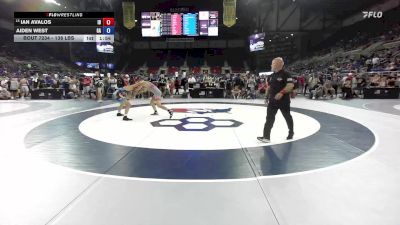 138 lbs Cons. Sub-rd Of 32 - Ian Avalos, ID vs Aiden West, GA