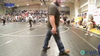 58 lbs Round Of 16 - Nikolas Ortega, Team Tulsa Wrestling Club vs Cain Howeth, Barnsdall Youth Wrestling