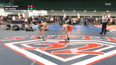 138 lbs Consi Of 64 #2 - Gabriel Aguirre, OK vs Trey LeChase, NY