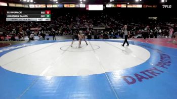6A 157 lbs Cons. Round 1 - Jonathan Banos, Caldwell vs Eli Womack, Rigby