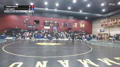 131 lbs Semifinal - Janida Garcia, Emmanuel University vs Joy Cantu, King University