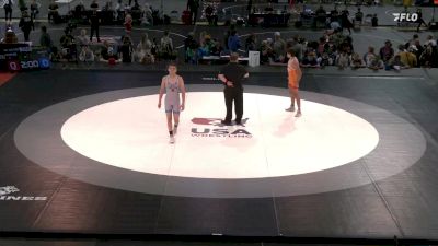 126 lbs Cons 64 #1 - Brady Krueger, Illinois vs Gavin Rangel, Oregon