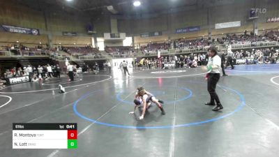 61 lbs Consi Of 4 - Richard Montoya, Fort Lupton WC vs Nicolas Lott, Dragon Wrestling Club