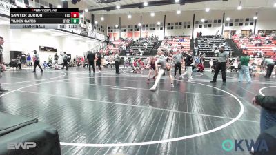 126 lbs Semifinal - Sawyer Dorton, Grove Takedown Club vs Tilden Gates, Sallisaw Takedown Club 2