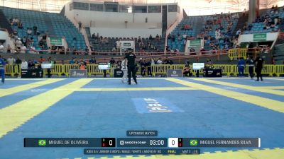 Miguel Fernandes vs Miguel De Oliveira 2026 PBJJF Goiania Winter International Open
