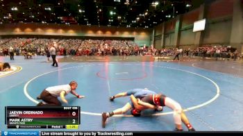 132 lbs Champ. Round 2 - Mark Astry, Grants Pass vs Jaevin Ordinado, Liberty