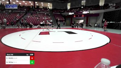 105 lbs Rr Rnd 3 - Gracie Webb, Searcy High School vs Nylley Miller, El Reno High School Girls