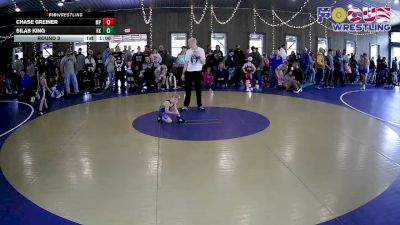 51-57 lbs Round 3 - Chase Greiner, Mount Pleasant vs Silas King, Knoch Knights