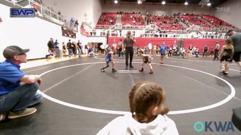 43 lbs Final - Cole Terrell, F-5 Grappling vs Pryan Davis, Little Axe Takedown Club