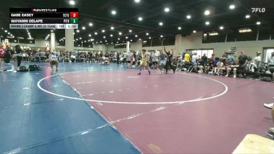 132 lbs Round 2 Champ & Wb (32 Team) - Gabe Easey, The Colliseum Training Center vs Giovanni Delape, Florida Pittbulls