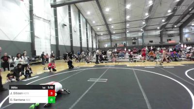 89 lbs Semifinal - Jackson Gibson, Hotshots Wrestling vs Oliver Santana, Independent