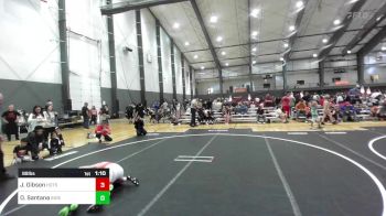 89 lbs Semifinal - Jackson Gibson, Hotshots Wrestling vs Oliver Santana, Independent