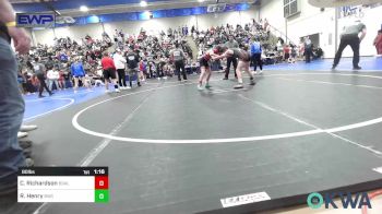 80 lbs Final - Cole Richardson, Barnsdall vs Rylan Henry, Brushy Wrestling Club