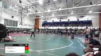 113 lbs Quarterfinal - Caine Martin, Camarillo vs Troy Montero, St. John Bosco