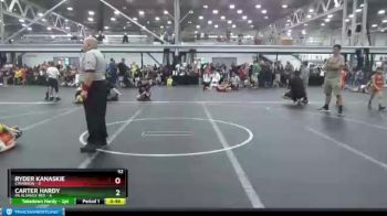 52 lbs Round 5 (6 Team) - Carter Hardy, PA Aliiance Red vs Ryder Kanaskie, Cimarron