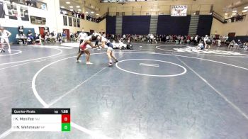 189 lbs Quarterfinal - Kingsley Menifee, Fauquier vs Nick Wehmeyer, Malvern Prep