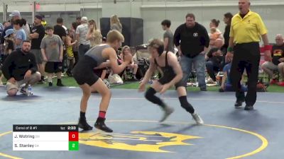85-J lbs Consi Of 8 #1 - Joey Wotring, OH vs Silas Stanley, GA