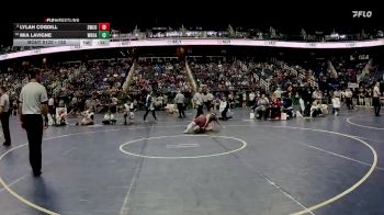 132 lbs Cons. Round 1 - Mia Lavigne, White Oak vs Lylah Cogdill, Swain County&nbsp;