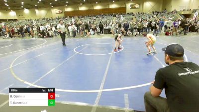 65 lbs Semifinal - Brysen Conn, Illinois Valley YW vs Taetem Kunze, Salem Elite Mat Club