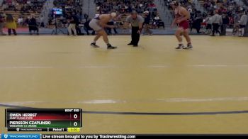 165 lbs Champ. Round 1 - Owen Herbst, Saint Cloud State vs Piersson Czaplinski, Wisconsin-La Crosse