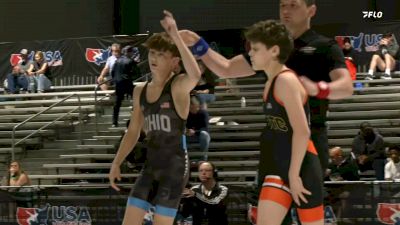 48 kg Champ. Rd Of 32 - Lucas Forman, Wyoming Seminary College Preparatory High School Wrestling vs Jaden Uhde, Rampage Wrestling