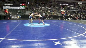 141 lbs 5th Place Match - Joseph Airola, Neb.-Kearney vs Elijah Lusk, Lander