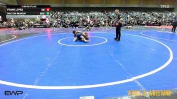 132 lbs Quarterfinal - Frank Lopez, Lemoore Wrestling Club vs Dalton Benicki, Motherlode Wrestling Club