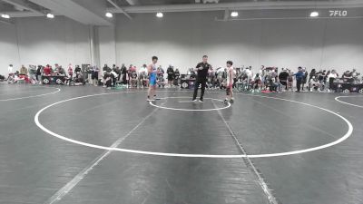 61 lbs Cons. Round 1 - Matthew Jaime, Big Cat Wrestling Club vs Joshua Beans, Jr., Vail Wrestling Academy