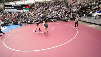 3A 235 lbs Champ. Round 1 - Lila Andrew, Grantsville vs Aubriana Zarate, Ogden