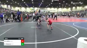 46 lbs Consi Of 8 #2 - Juda Duran, Nevada Elite vs Grayson Maddux, Roseburg Mat Club