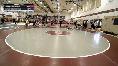 150 lbs Semifinal - Thomas McDonald, Este Built WC vs Alfredo Bermudez, GIFPH Wrestling