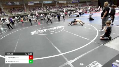 130 lbs Rr Rnd 3 - Jayden Ramirez, Dumas WC vs Evan Palacios, Garden City WC