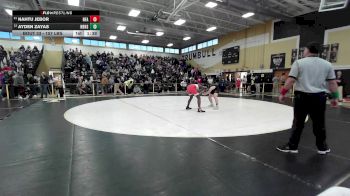 157 lbs Round Of 32 - Nahtu Jebor, Norwich Free Academy vs Ayden Zayas, New Britain