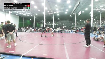 174 lbs Rr Rnd 1 - Tyler Going, Shore Thing - HSC vs Tristian Braxton, Mat Assassins Red - HSC