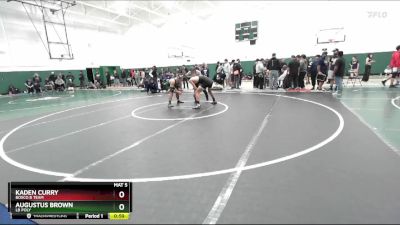 165 lbs Cons. Round 4 - Augustus Brown, LB Poly vs Kaden Curry, Bosco B Team