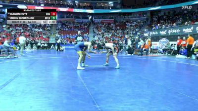 1A-165 lbs Champ. Round 2 - Mason Hoyt, Iowa Valley, Marengo vs Quinn McGeough, MFL MarMac