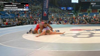 285 lbs Champ. Rd Of 32 - Dreshaun Ross, IA vs Preston Shorter, AZ