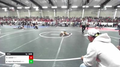 69 lbs 5th Place - Dawson Lester, No Team vs Reed Horn Beanland, Dove Creek