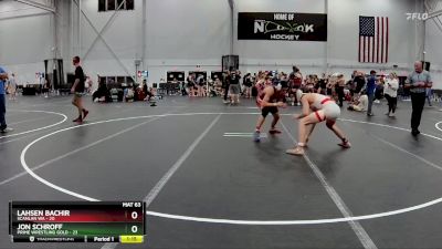 157 lbs Round 4 (8 Team) - Jon Schroff, Prime Wrestling Gold vs Lahsen Bachir, Scanlan WA