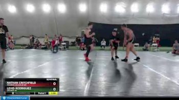 223 lbs Semifinal - Levid Rodriguez, Grundy HS vs Nathan Critchfield, Maurer Coughlin WC