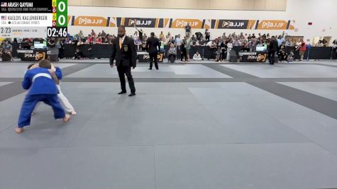 Arash Qayumi vs Kaeldis Kallenberger 2026 PBJJF Pan American Jiu-Jitsu Championships
