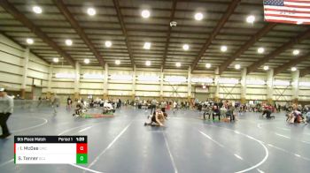 205 lbs 5th Place Match - Isaac McGee, Champions Wrestling Club vs Samuel Tanner, Green Canyon Juniors